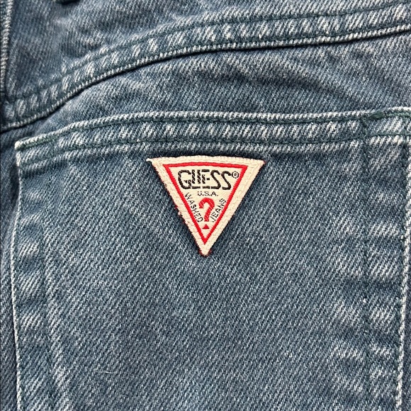 Vintage Guess by Georges Marciano 80s USA Made Ankle Zip High Rise Jeans 4P - Picture 4 of 9